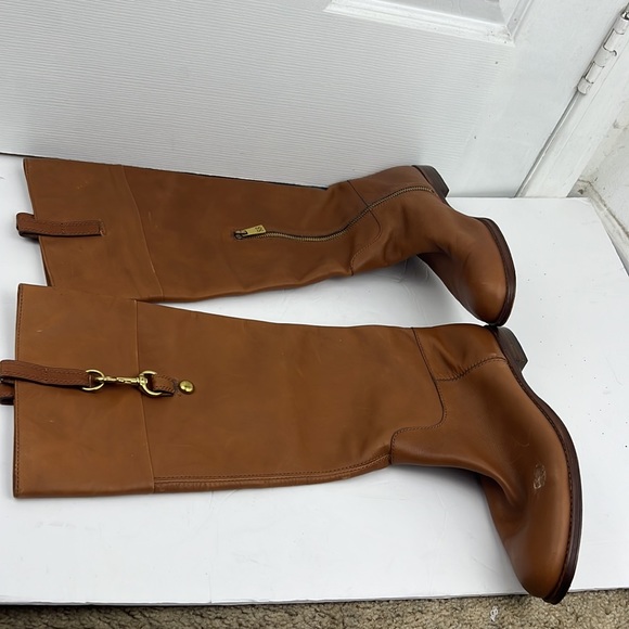Coach brown over the knee boots size 9 1/2 - Picture 5 of 7